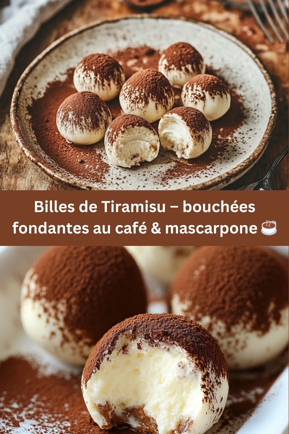 Billes de Tiramisu Faciles - Recette Sans Cuisson Billes de Tiramisu Faciles - Recette Sans Cuisson